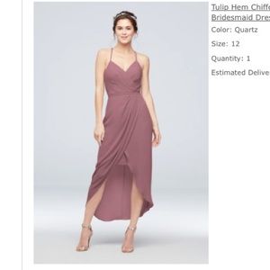 David’s Bridal Bridesmaid dress